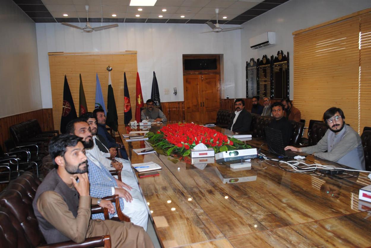 Monitoring And Review Of Ongoing Development Schemes In Malakand Division